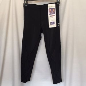 CW-X 3/4 Capri Stabilyx Tights Black, NWT , Med